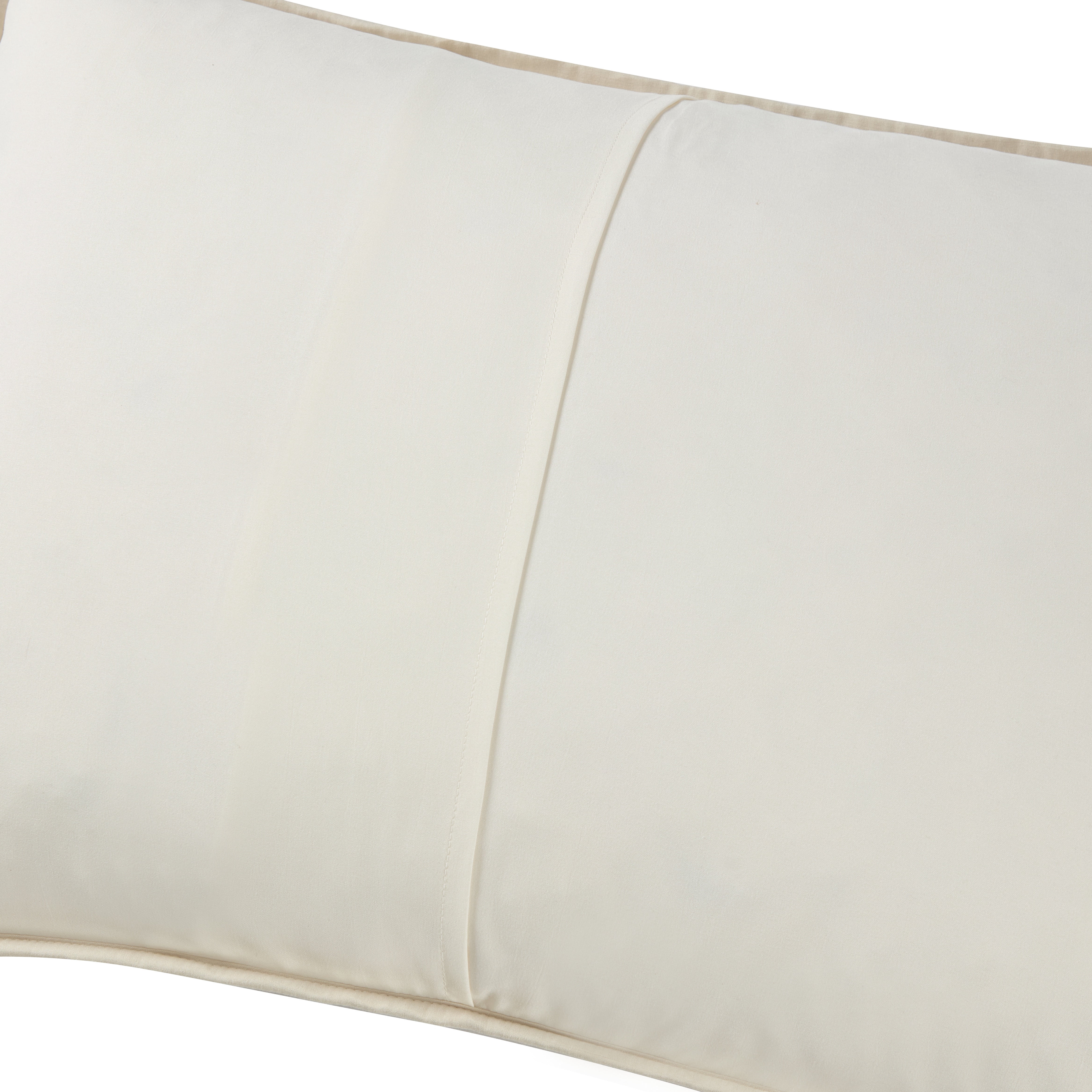VCNY Home Embroidered 3-Piece Taupe Pick Stitch Microfiber Quilt Set, King