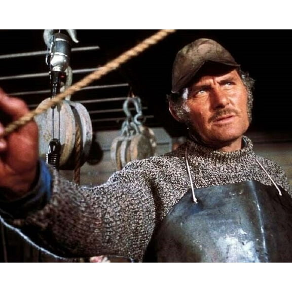 Jaws Robert Shaw looking like he means business as Quint 16x20 poster