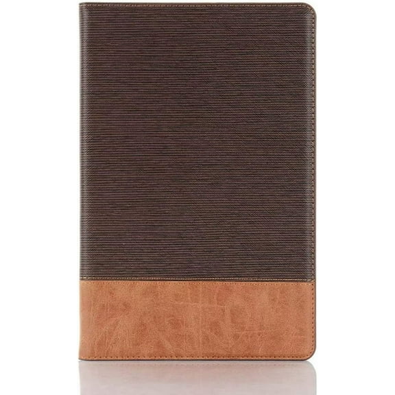 Business Multi-Functional Leather Tablet Case with Wallet Card Slot Stand Cover, for Samsung Galaxy S3 S4 S5e S6 Lite S7 S8 Plus FE Durable Stylish Shell(Brown,S3 2017 9.7)