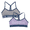 PURPLE, variant on Reebok Girl's Seamless Bras T-Back Bralettes, 2-Pack, Sizes S-XL