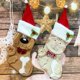 thumbnail image 3 of Decoración de medias navideñas, calcetines grandes lindos de moda, patrones de animales coloridos de gatos y perros, 3 of 7