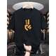 thumbnail image 2 of Men's Peace Logo Cotton T-Shirt - Casual & Comfortable Stretch Fit, Round Neck Short Sleeve for Summer Outings Tee For Adult, Men, Women, Teen, Teenager, Adolescent, Youth, 2 of 4