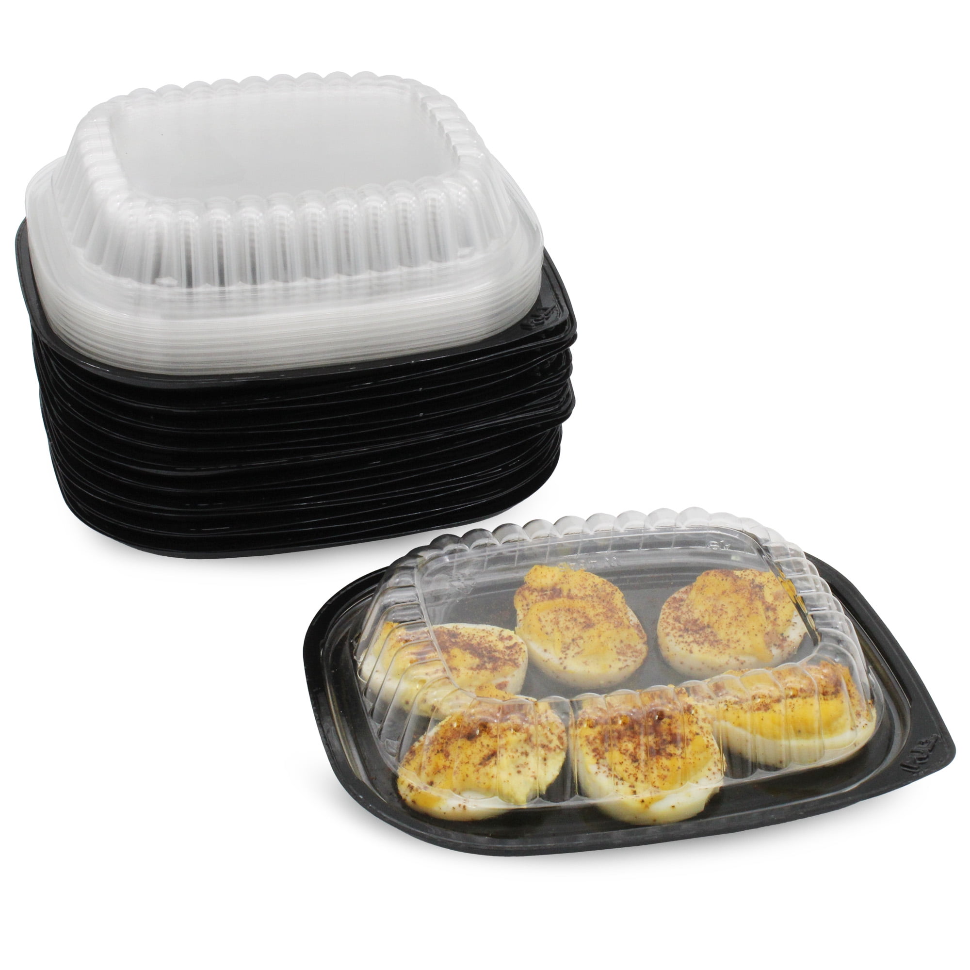 Cornucopia Disposable Deviled Egg Trays (20Pack); Bulk Pack of
