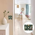 thumbnail image 7 of Yayeee Toggle Light Switch Wall Plate 2-Gang 4.56"x4.48" Decorative Outlet Cover, Green Christmas Trees, 7 of 7