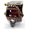 thumbnail image 1 of Perlas decorativas en miniatura con forma de espejo de Rickshaw, arte hecho a mano, 1 of 1