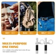 thumbnail image 5 of ITSELFER 2pcs Survival Whistles with Compass Flashlight Multifunctional Emergency Whistles, 5 of 6