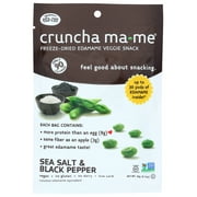 Edazen Cruncha Ma Me Sea Salt And Black Pepper, .7 Oz