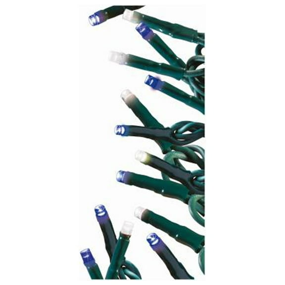 Holiday Wonderland DPSL500BPW8F Christmas Micro Starry String Lights, 8 Functions, Blue & Pure White, 500 L - Quantity 8