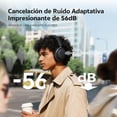 thumbnail image 2 of Qcy H3S Audífonos Inalámbricos 56db Gamer Diadema Hi-res Negro, 2 of 8