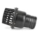 thumbnail image 5 of Válvula de Pie de Bomba de Agua Válvula de Retención Plana de Baja Presión de PVC Negro para Máquina de Fluido Cabezal de Ducha 4 Tama?os( 3in) Amonsee No, 5 of 7