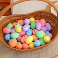 thumbnail image 3 of 18 Pcs Foam Easter Eggs Speckled Eggs Ornaments Decorative Easter Eggs in Transparent Packing Bag, Artificial Easter Bird Eggs for Easter Tree Decorations Basket Filler, 3 of 7