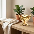 thumbnail image 6 of 3.5in Hand Holding Heart Resin Figurine for Tabletop Shelf Decor, Small Love Symbol Sculpture for Home Office Valentine Decoration, 6 of 8