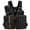 Black/Orange, variant on M Buder Fishing Life Jacket Army Green Multiple Pockets Floatation Vest Unisex Adults Buoyancy Waistcoat For Kayaking Boating Water Sports (19.68 inches / 50 cm)