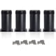 thumbnail image 1 of Pata de mueble JINMJMXG 4 Patas ajustables negras 80 mm de Altura Espesar Patas del gabinete mesas, 1 of 5