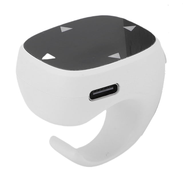 TikTok Scrolling Ring Remote Control, Wireless Camera Remote Control, Phone Scroll Ring Page Turner 48H Battery Life for IOS