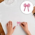 thumbnail image 3 of Hot6sl Bow Embroidery Cloth Sticker, 3 of 5
