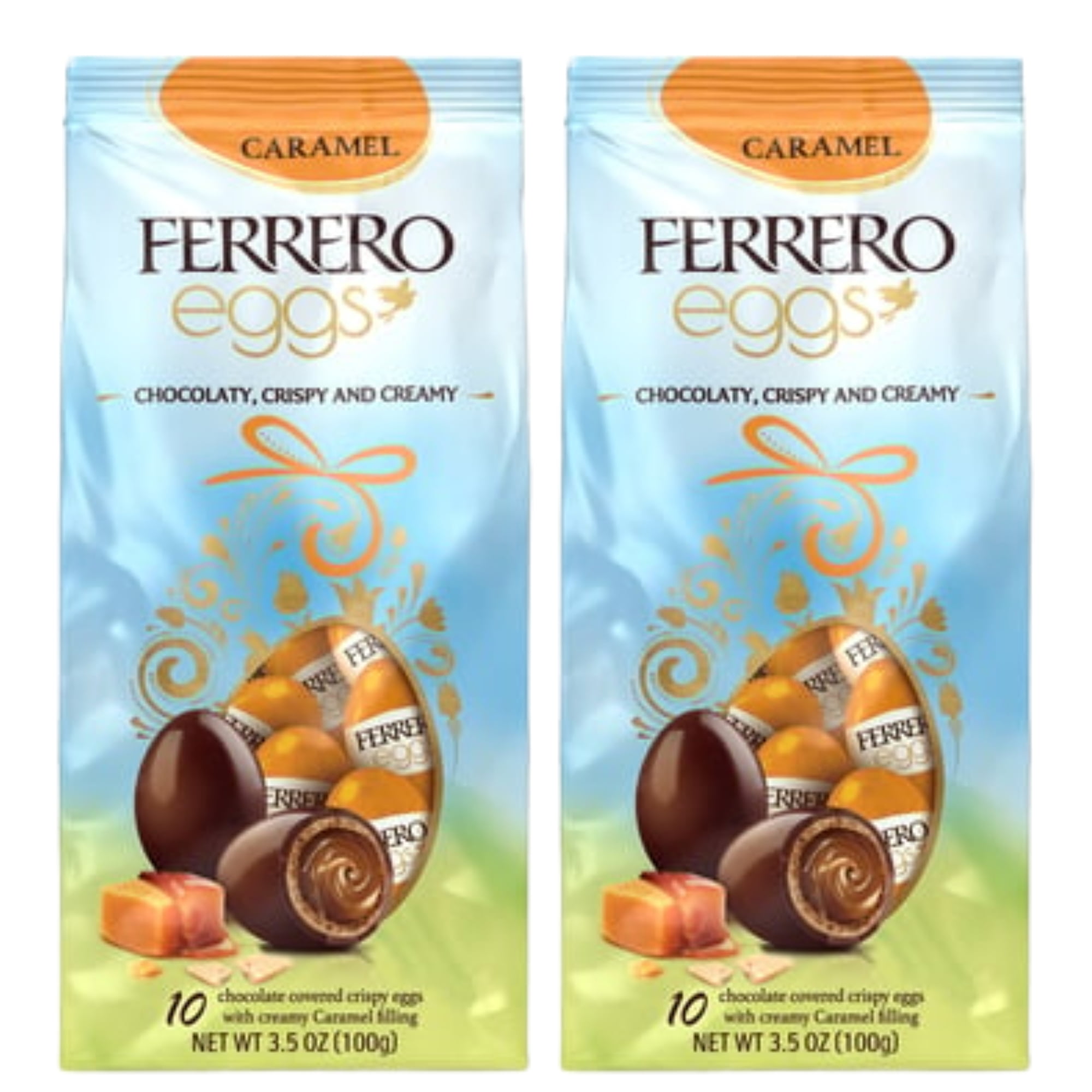 Ferrero Collection Crispy Caramel Eggs Chocolate Covered Crispy Eggs