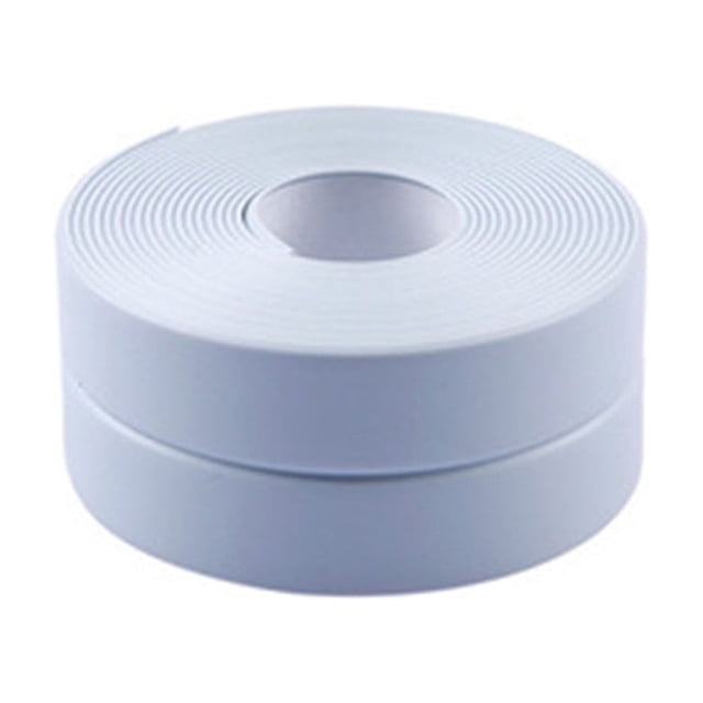 125.9 Inch PVC Self-Adhesive Kitchen Sink Bathroom Corner Caulking Sealing Tape
