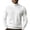 White, variant on Men's Turtleneck Sweater Long Sleeve Ribbed Knit Pullover Slim Fit Casual Top