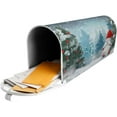 thumbnail image 5 of Christmas Tree Snow Gnome Magnetic Mailbox Covers, Love Heart Bicycle Tree Mail Wraps Garden Yard Home Decor for Outdoor Standard Size 21x18 in, 5 of 5