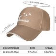 thumbnail image 6 of Quail Hunting Bird Hat Sandwich Baseball Cap Trucker Caps Sunhat Fashion Adjustable Visor Men Women Outdoor Black, 6 of 8