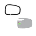 thumbnail image 3 of 2 Pieces Charging Port Sticker Seal Rings Protective Film for Atto 3, 3 of 10