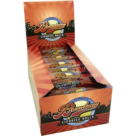 UPC 086232860018 product image for Gerrit's, Broadway Strawberry Licorice Rolls, 24 Ct | upcitemdb.com
