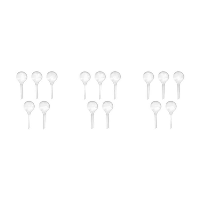 Maytalsory 5 Pcs Globe d'Oiseau Auto-Arrosant Gain de Temps Forme d'Oiseau transparent Rond 3Ensemble