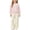 Pink, variant on Cethrio Girls Knitted Outfit Sets, Long Sleeve Pullover Fall 2 Piece Girls' Clothing Sets Pink Size 7-8 T