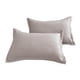thumbnail image 2 of Juego de 2 Fundas de Almohada de Punto | Poliéster Lavable con Cremallera Oculta | Fundas de Almohada Decorativas Suaves para Dormitorio, Sala de Estar y Dormitorio, 2 of 7