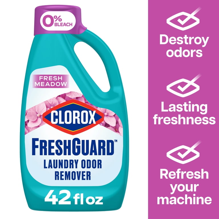 Clorox FreshGuard Laundry Odor Remover, 42 fl oz photo 1