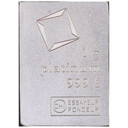 1 gram Bar Platinum Valcambi Suisse CombiBar .9995 Fine Platinum