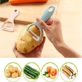 thumbnail image 4 of Y-Shaver Vegetable Peeler - Stainless Steel Vegetable Peeler, 4 of 5