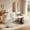 White, variant on Cubente 108" Cloud Sectional Couch, Boneless Couch, L Shaped Couch with Ottoman, Chenille Modular Sofa for Living Room