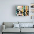thumbnail image 2 of Trademark Fine Art 'Boxers And Alphabet' Canvas Art by Abstract Graffiti, 2 of 4