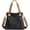 Black, variant on Women's Canvas Tote Handbags Vintage Casual Shoulder Work Bag Crossbody Purses