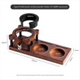 thumbnail image 4 of Estante de Almacenamiento para Molinillo de Café, Soporte de Madera para Manipulación de Café, Estante Multifuncional para Accesorios de Café, 4 of 10
