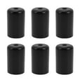 thumbnail image 3 of Lamp Fitting Parts Screw Lamp Holder Metal Light Socket 6x4cm Black Straight Edge Cylinder E27 Socket Compatible 6Pcs, 3 of 3