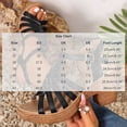 thumbnail image 3 of Bkhluea Women Strappy Caged Block Heel Espadrille Sandals Adjustable Comfortable Footwear For Party Casual Outdoor Daily Activities, 3 of 7