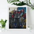 thumbnail image 6 of Transformers Diamond Art Painting Kits for Adults, 5D Diamond Art Full Drill Round Rhinestone Diamond Art Kits, DIY Diamond Dots Arts Craft for Home Wall Decor, 6 of 9