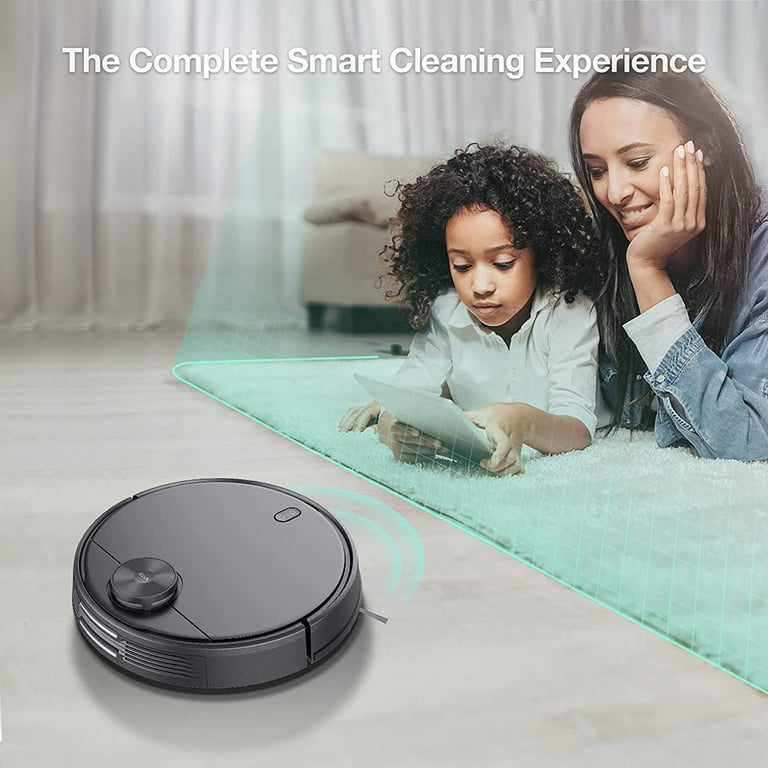 Wyze Robot Vacuum with LiDAR Room Mapping, 2,100Pa Strong Suction, Straight-line Movements, Virtual Walls, for Pet Hair, Hard Floors and Carpets, Wi-Fi Connected Robotic Vacuum & Walmart.com