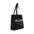 thumbnail image 3 of Bolso de mano AllSaints M170XB Underground para hombre, color negro/tiza, 3 of 4