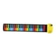 thumbnail image 4 of Piano enrollable portátil para niños y adultos. Amarillo, 4 of 9