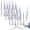 18 Pack, variant on Syringe Shaped Ink Pens, 2026 New Creative Syringe Shaped Gel Pen, Funny Novelty Ballpoint Pens for Office Supplies, 0.38mm Black Neutral Pen, Pen Body Color Random (12 Pack)