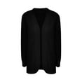 thumbnail image 4 of Cardigan for Women Winter Usmixi Sweater Cardigan for Women Casual Solid Loose Long Sleeve Pocket Outwear Tops Cozy Knitted Open Front Sweater Coats Jacket Holiday, 4 of 5