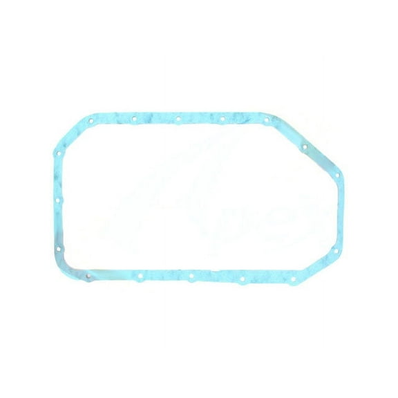 Oil Pan Gasket Set - Compatible with 2002 - 2009 Honda Civic 2.0L 4-Cylinder 2003 2004 2005 2006 2007 2008