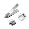 thumbnail image 3 of Unique Bargains 1 Set Stripe Pattern Nail Clippers Toenail Clippers Silver Tone, 3 of 7