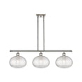 thumbnail image 4 of Innovations Lighting - Ithaca - 3 Light Stem Hung Island In Industrial Style-10, 4 of 7