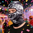 thumbnail image 4 of ERK 1Pcs Hat Style Sunscreen Breathable Full Face Motorcycle Cycling Full Head Suitable For Holidays Such As Carnival, 4 of 4