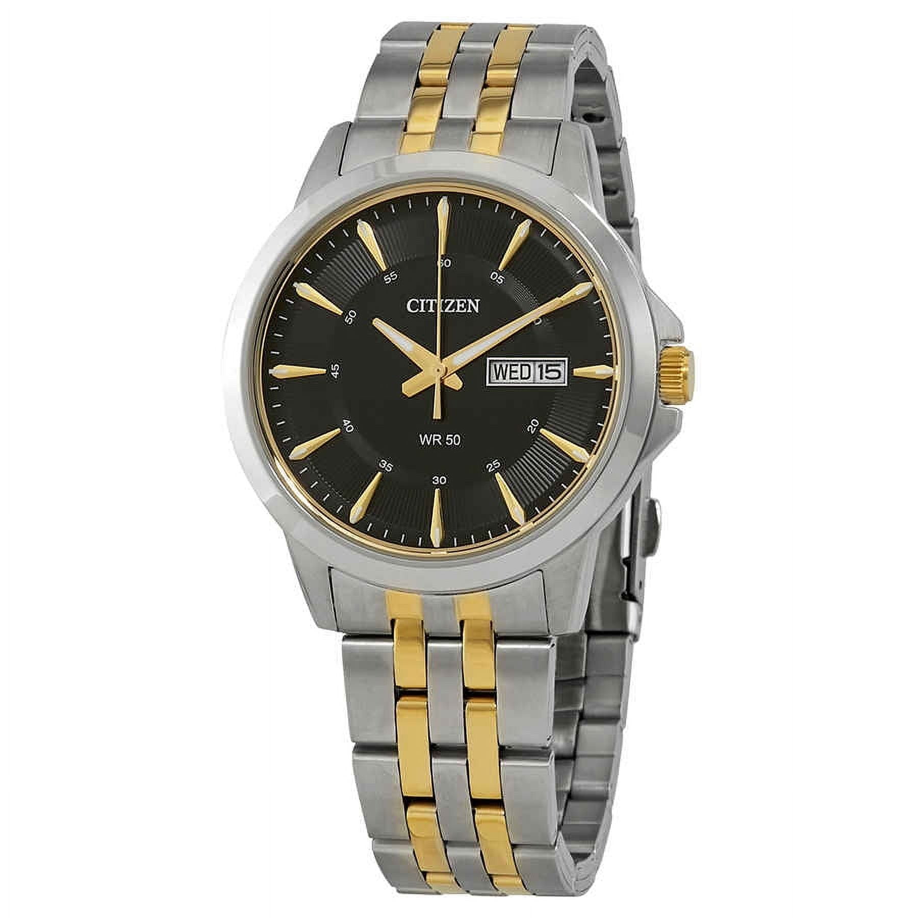 CITIZEN, Quartz Men's Watch, BI5052-59E, 42 mm Black Dial